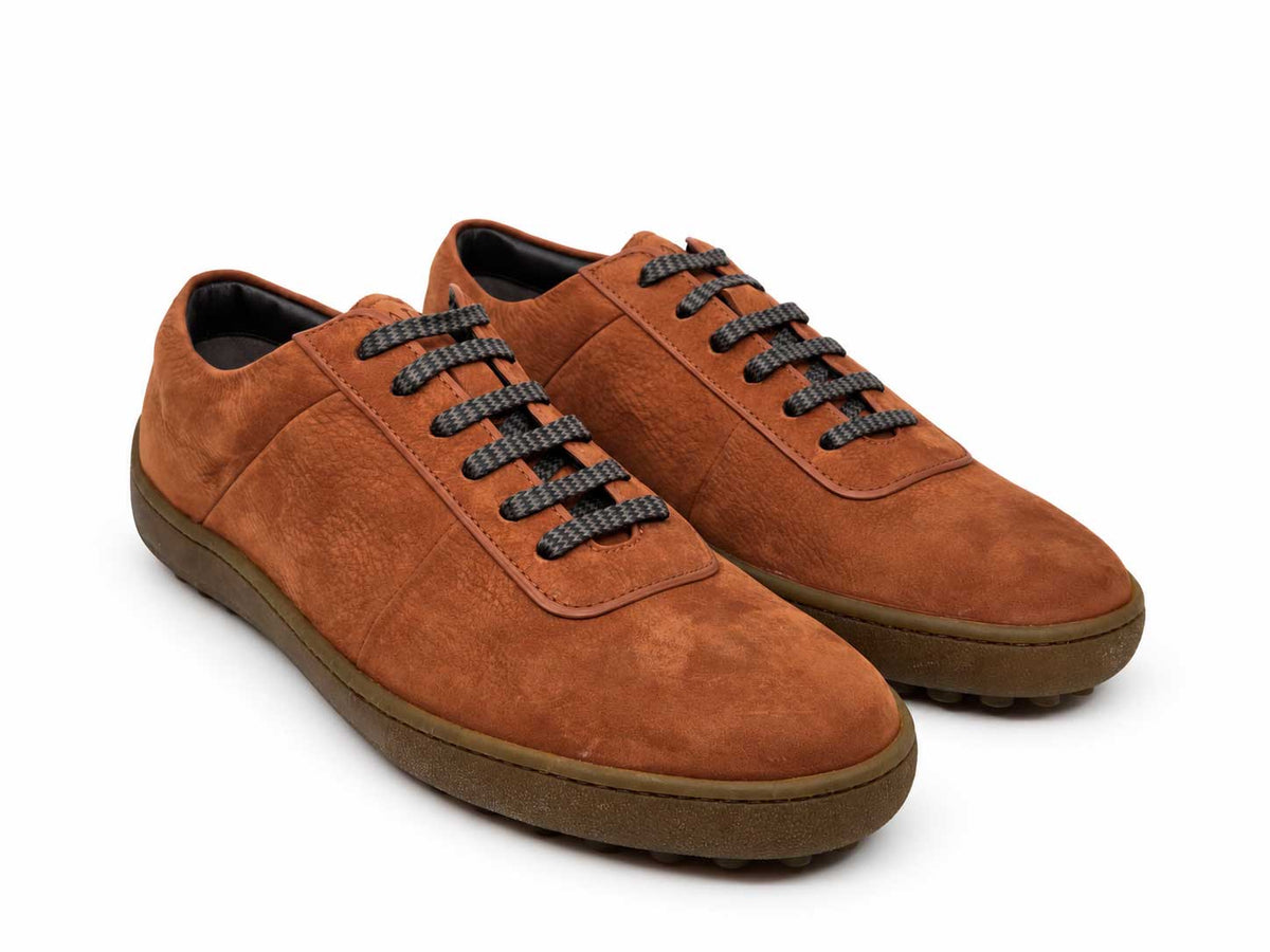 Nicolò Tan Leather Sneakers