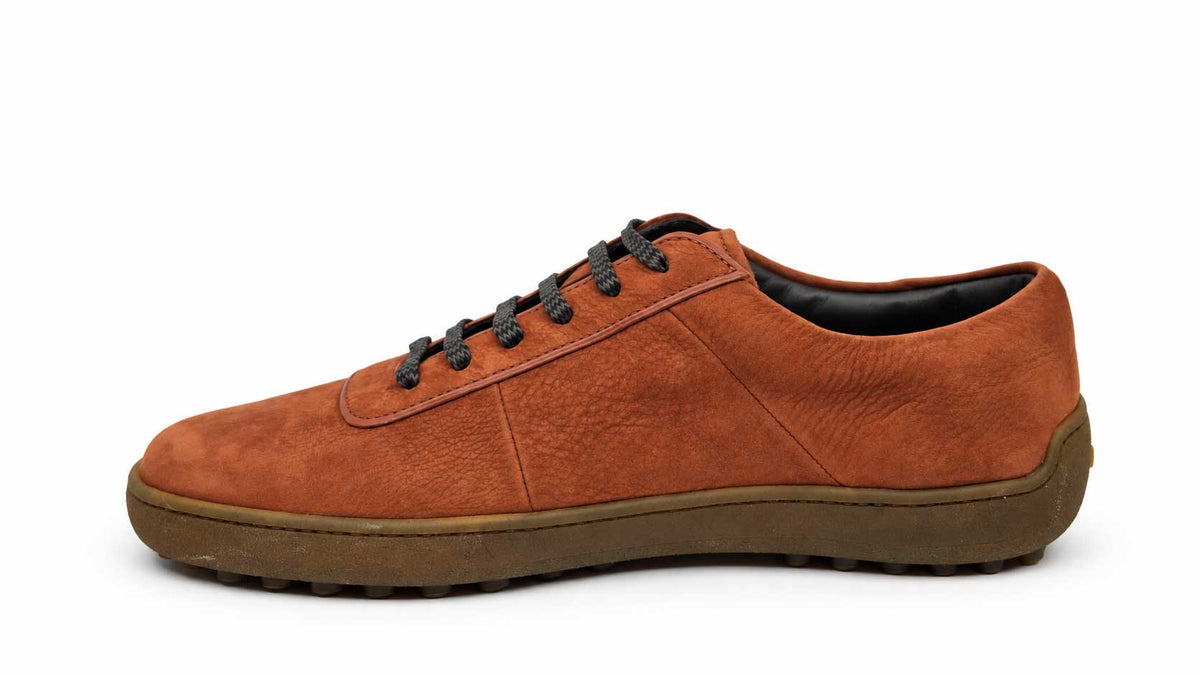 Nicolò Tan Leather Sneakers