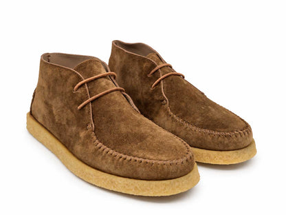 Saverio Brown Suede Chukka Boots