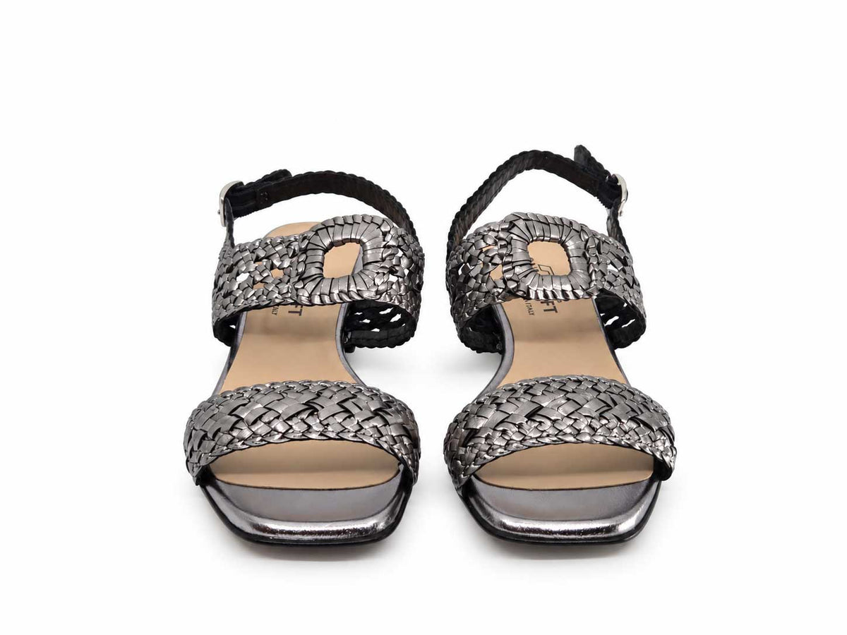 Marielle Pewter Sandals