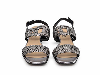 Marielle Pewter Sandals