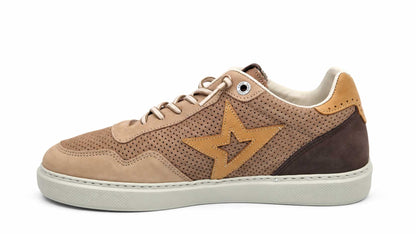 Dario Brown Star Sneakers