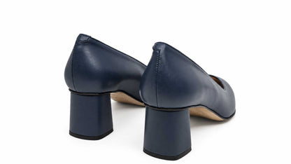 Loredana Navy Court Shoes