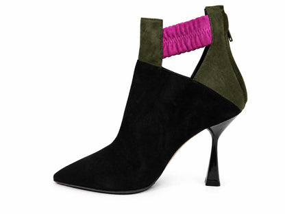 Erminia Black  Ankle Boots