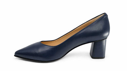 Loredana Navy Court Shoes