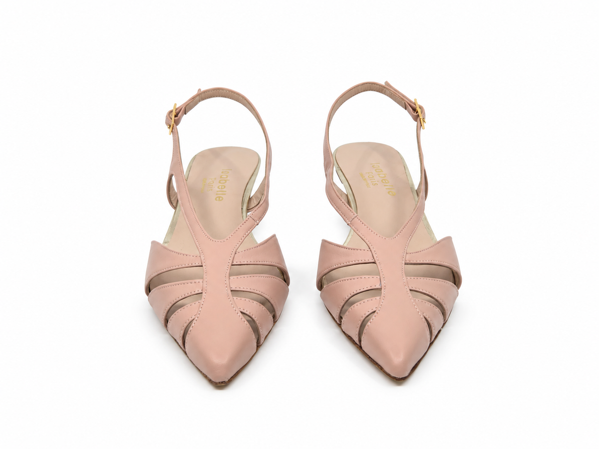 Sophia Blush Pink Slingbacks