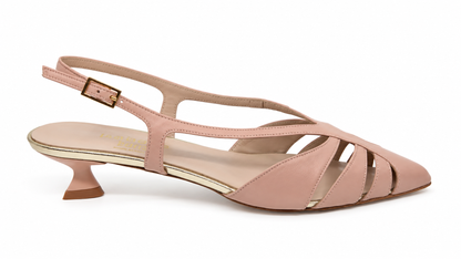 Sophia Blush Pink Slingbacks