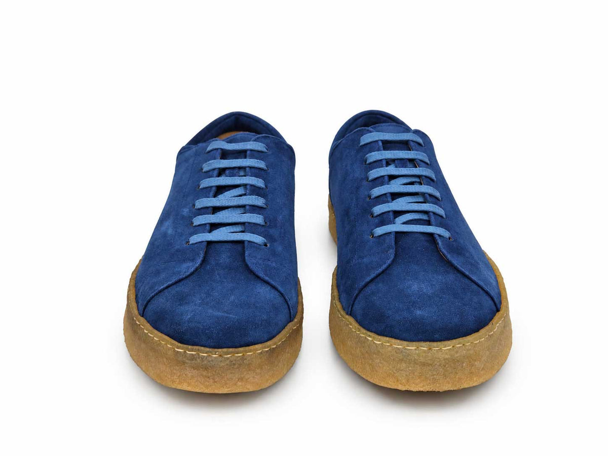 Luca Blue Suede Sneakers