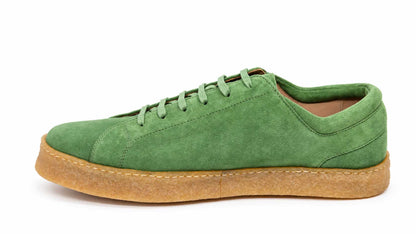Luca Green Suede Sneakers