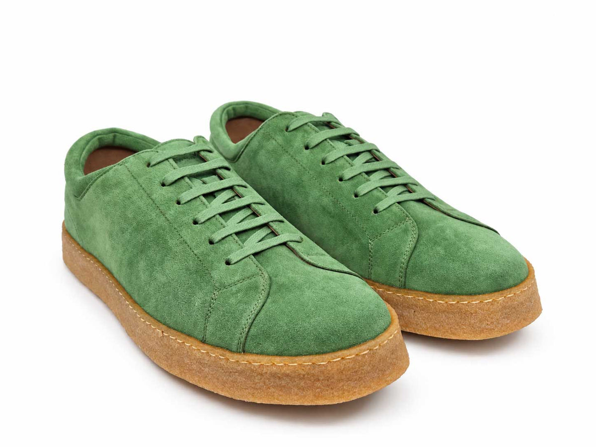 Luca Green Suede Sneakers