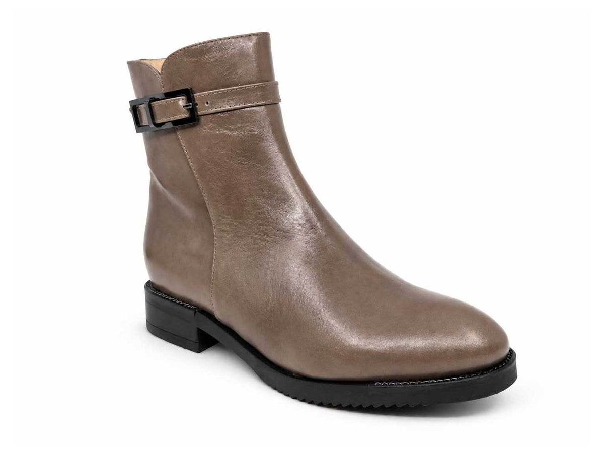 Vittorina Taupe Ankle Boots