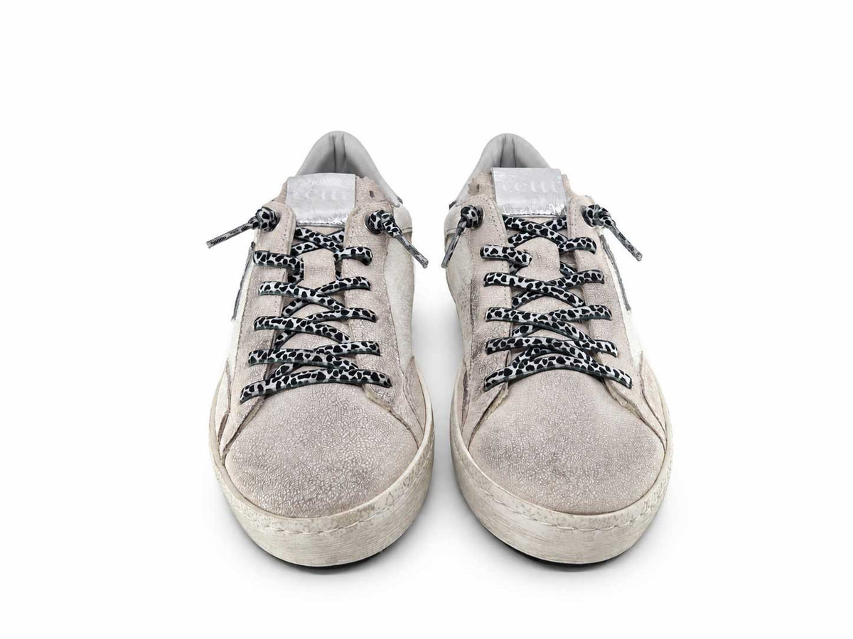 Estella Taupe Sequin Sneakers