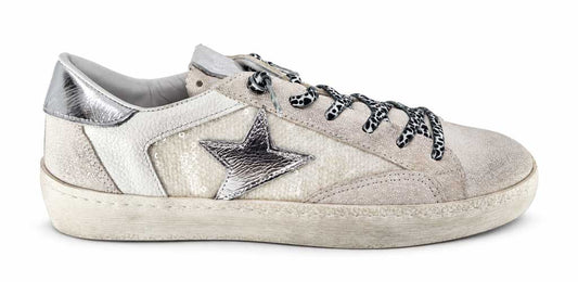 Estella Taupe Sequin Sneakers