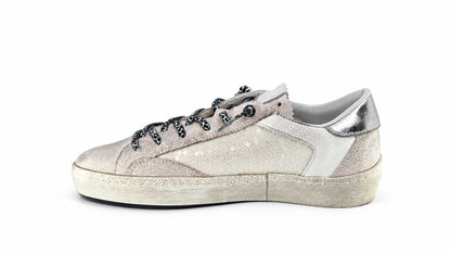 Estella Taupe Sequin Sneakers