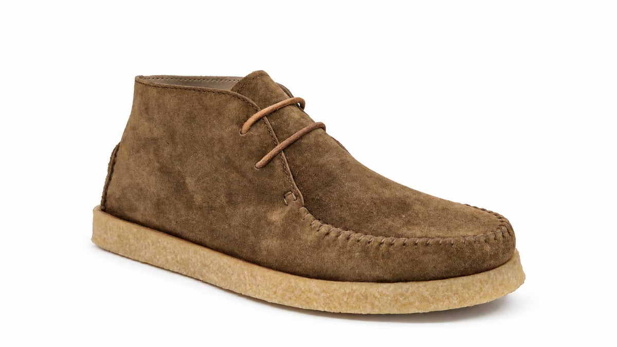 Saverio Brown Suede Chukka Boots