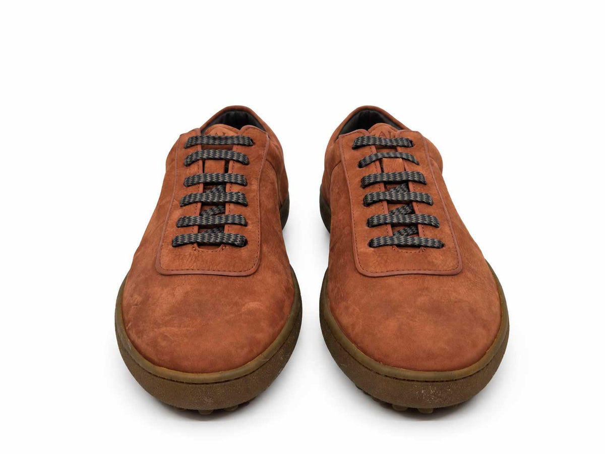 Nicolò Tan Leather Sneakers