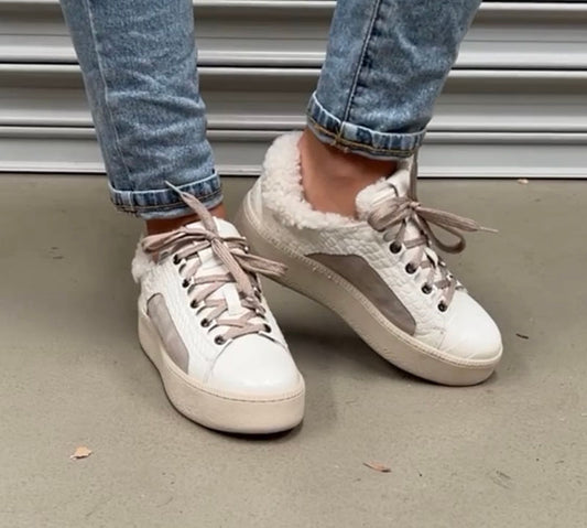 White Sheep Wool Women's Sneakers
