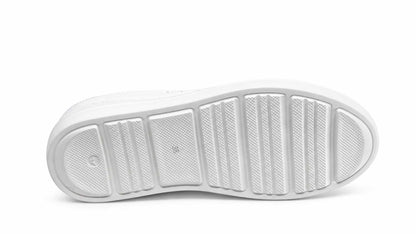 Luciana White & Silver Sneakers