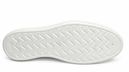 Eliano Men’s Black Woven Leather Sneakers