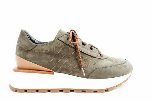 7011B Green Military Women's Sneakers
