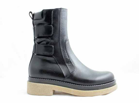 7049 Black Women's Ankle Boots